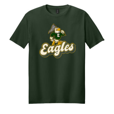 Retro Eagles - Racine Merch Softstyle ® T Shirt Thumbnail