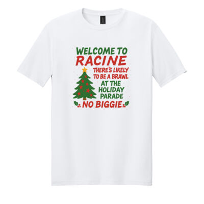 Welcome to Racine Holiday Parade T-Shirt – Funny Racine Wisconsin Christmas Tee | Racine Merch Thumbnail