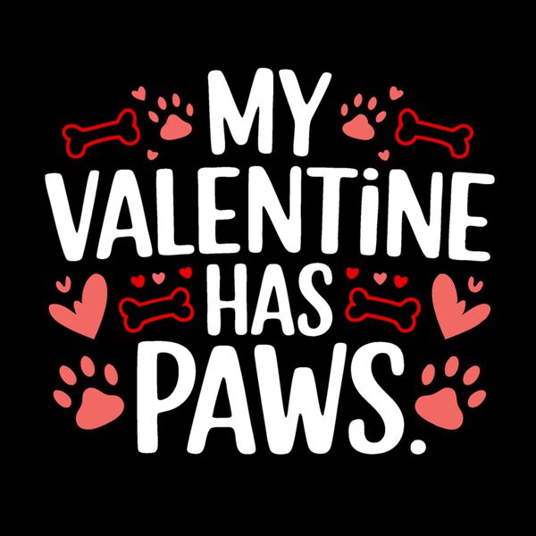 My Valentine Has Paws Thumbnail