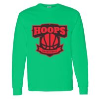 Heavy Cotton 100% Cotton Long Sleeve T Shirt Thumbnail