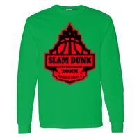 Heavy Cotton 100% Cotton Long Sleeve T Shirt Thumbnail