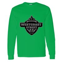 Heavy Cotton 100% Cotton Long Sleeve T Shirt Thumbnail