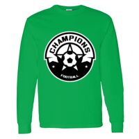 Heavy Cotton 100% Cotton Long Sleeve T Shirt Thumbnail