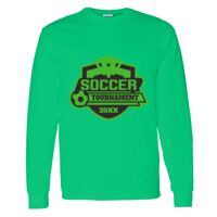 Heavy Cotton 100% Cotton Long Sleeve T Shirt Thumbnail