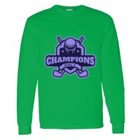 Heavy Cotton 100% Cotton Long Sleeve T Shirt Thumbnail