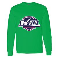 Heavy Cotton 100% Cotton Long Sleeve T Shirt Thumbnail