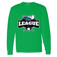 Heavy Cotton 100% Cotton Long Sleeve T Shirt Thumbnail