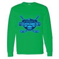 Heavy Cotton 100% Cotton Long Sleeve T Shirt Thumbnail