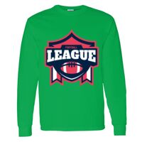 Heavy Cotton 100% Cotton Long Sleeve T Shirt Thumbnail