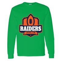 Heavy Cotton 100% Cotton Long Sleeve T Shirt Thumbnail