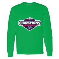 Heavy Cotton 100% Cotton Long Sleeve T Shirt Thumbnail