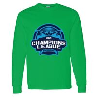 Heavy Cotton 100% Cotton Long Sleeve T Shirt Thumbnail