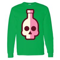 Heavy Cotton 100% Cotton Long Sleeve T Shirt Thumbnail