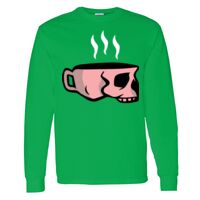 Heavy Cotton 100% Cotton Long Sleeve T Shirt Thumbnail