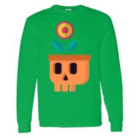 Heavy Cotton 100% Cotton Long Sleeve T Shirt Thumbnail