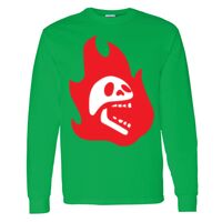 Heavy Cotton 100% Cotton Long Sleeve T Shirt Thumbnail