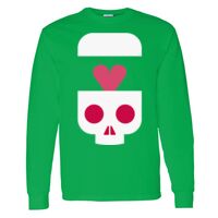 Heavy Cotton 100% Cotton Long Sleeve T Shirt Thumbnail