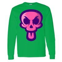 Heavy Cotton 100% Cotton Long Sleeve T Shirt Thumbnail