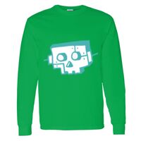 Heavy Cotton 100% Cotton Long Sleeve T Shirt Thumbnail