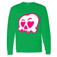 Heavy Cotton 100% Cotton Long Sleeve T Shirt Thumbnail