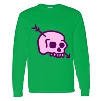 Heavy Cotton 100% Cotton Long Sleeve T Shirt Thumbnail