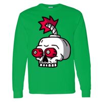 Heavy Cotton 100% Cotton Long Sleeve T Shirt Thumbnail