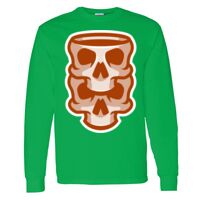 Heavy Cotton 100% Cotton Long Sleeve T Shirt Thumbnail
