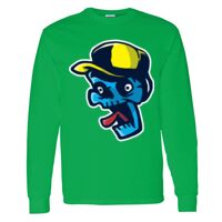 Heavy Cotton 100% Cotton Long Sleeve T Shirt Thumbnail