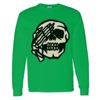 Heavy Cotton 100% Cotton Long Sleeve T Shirt Thumbnail
