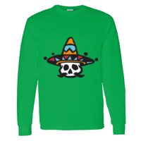 Heavy Cotton 100% Cotton Long Sleeve T Shirt Thumbnail