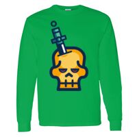 Heavy Cotton 100% Cotton Long Sleeve T Shirt Thumbnail