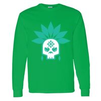 Heavy Cotton 100% Cotton Long Sleeve T Shirt Thumbnail