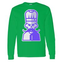 Heavy Cotton 100% Cotton Long Sleeve T Shirt Thumbnail