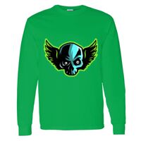 Heavy Cotton 100% Cotton Long Sleeve T Shirt Thumbnail