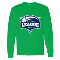 Heavy Cotton 100% Cotton Long Sleeve T Shirt Thumbnail