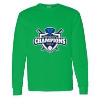 Heavy Cotton 100% Cotton Long Sleeve T Shirt Thumbnail