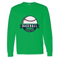 Heavy Cotton 100% Cotton Long Sleeve T Shirt Thumbnail