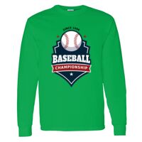 Heavy Cotton 100% Cotton Long Sleeve T Shirt Thumbnail