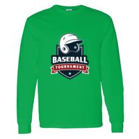 Heavy Cotton 100% Cotton Long Sleeve T Shirt Thumbnail