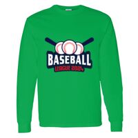 Heavy Cotton 100% Cotton Long Sleeve T Shirt Thumbnail