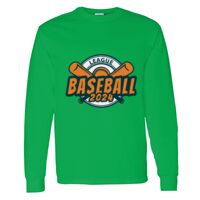 Heavy Cotton 100% Cotton Long Sleeve T Shirt Thumbnail