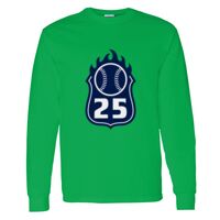 Heavy Cotton 100% Cotton Long Sleeve T Shirt Thumbnail