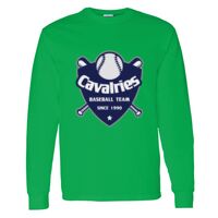 Heavy Cotton 100% Cotton Long Sleeve T Shirt Thumbnail