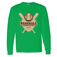 Heavy Cotton 100% Cotton Long Sleeve T Shirt Thumbnail