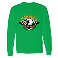 Heavy Cotton 100% Cotton Long Sleeve T Shirt Thumbnail