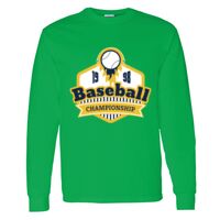 Heavy Cotton 100% Cotton Long Sleeve T Shirt Thumbnail