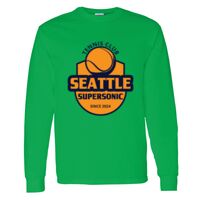 Heavy Cotton 100% Cotton Long Sleeve T Shirt Thumbnail