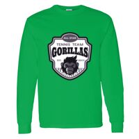 Heavy Cotton 100% Cotton Long Sleeve T Shirt Thumbnail