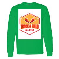 Heavy Cotton 100% Cotton Long Sleeve T Shirt Thumbnail