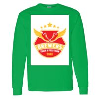 Heavy Cotton 100% Cotton Long Sleeve T Shirt Thumbnail